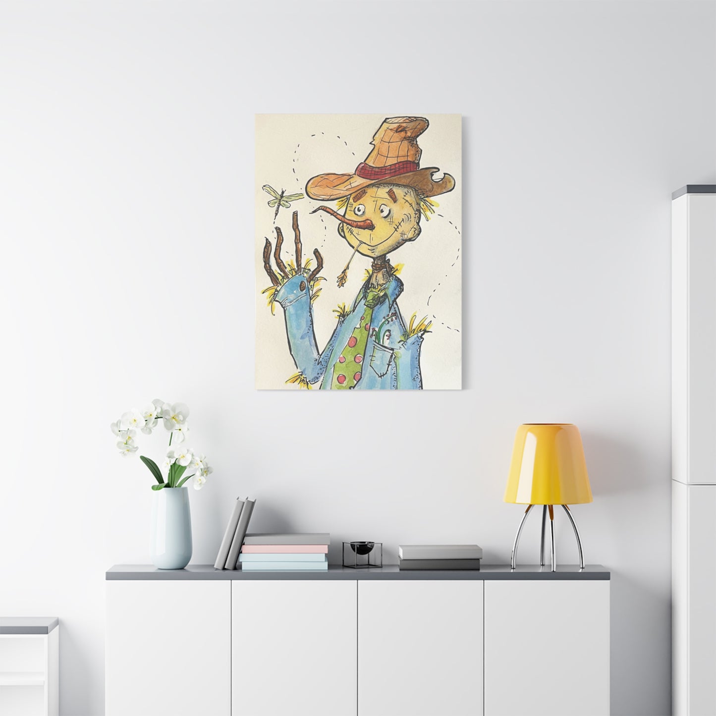 Scarecrow Canvas Print