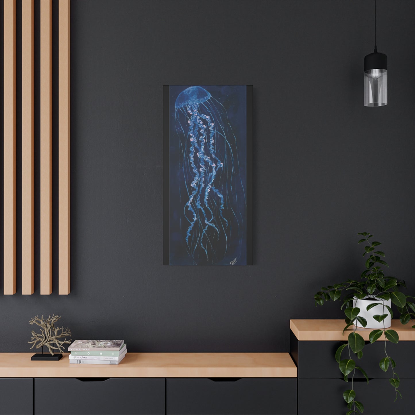 Jellyfish Canvas Print