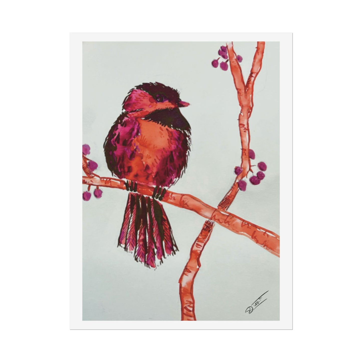 Tropical Finch Print