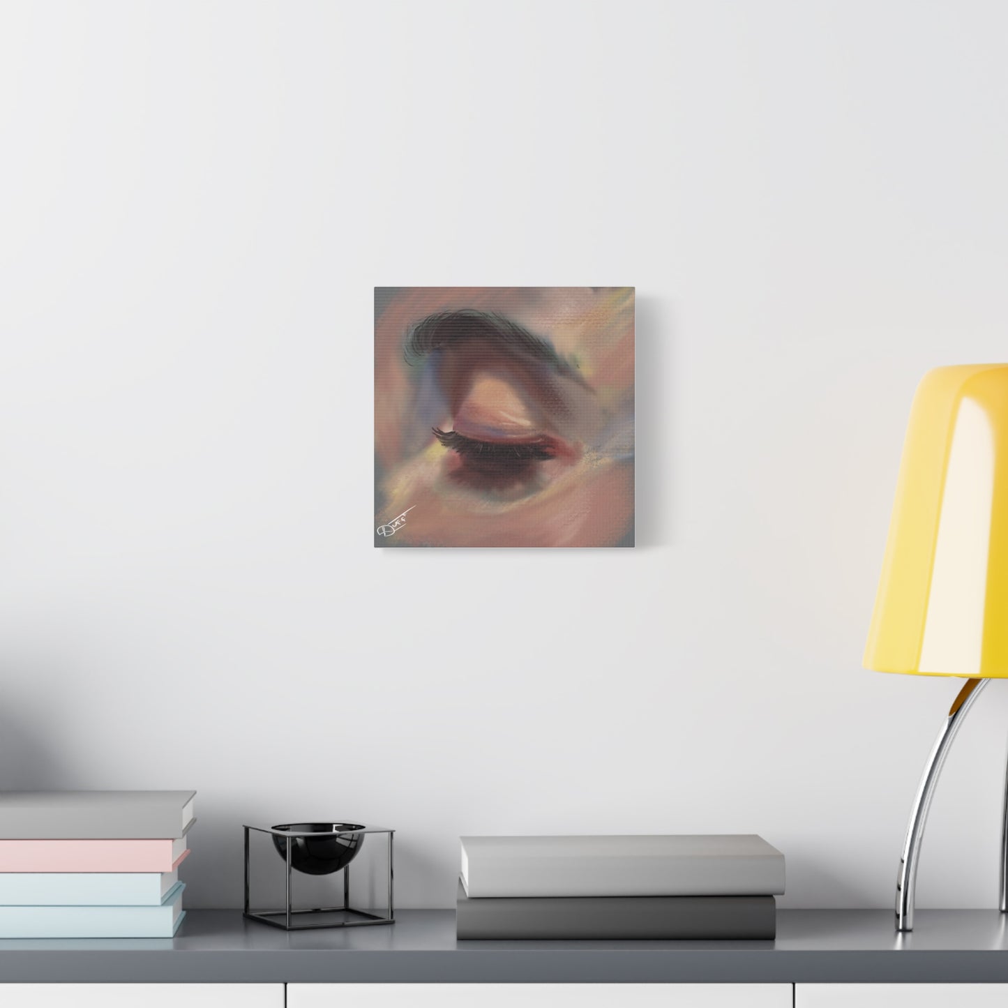 Pastel Eye Canvas Print