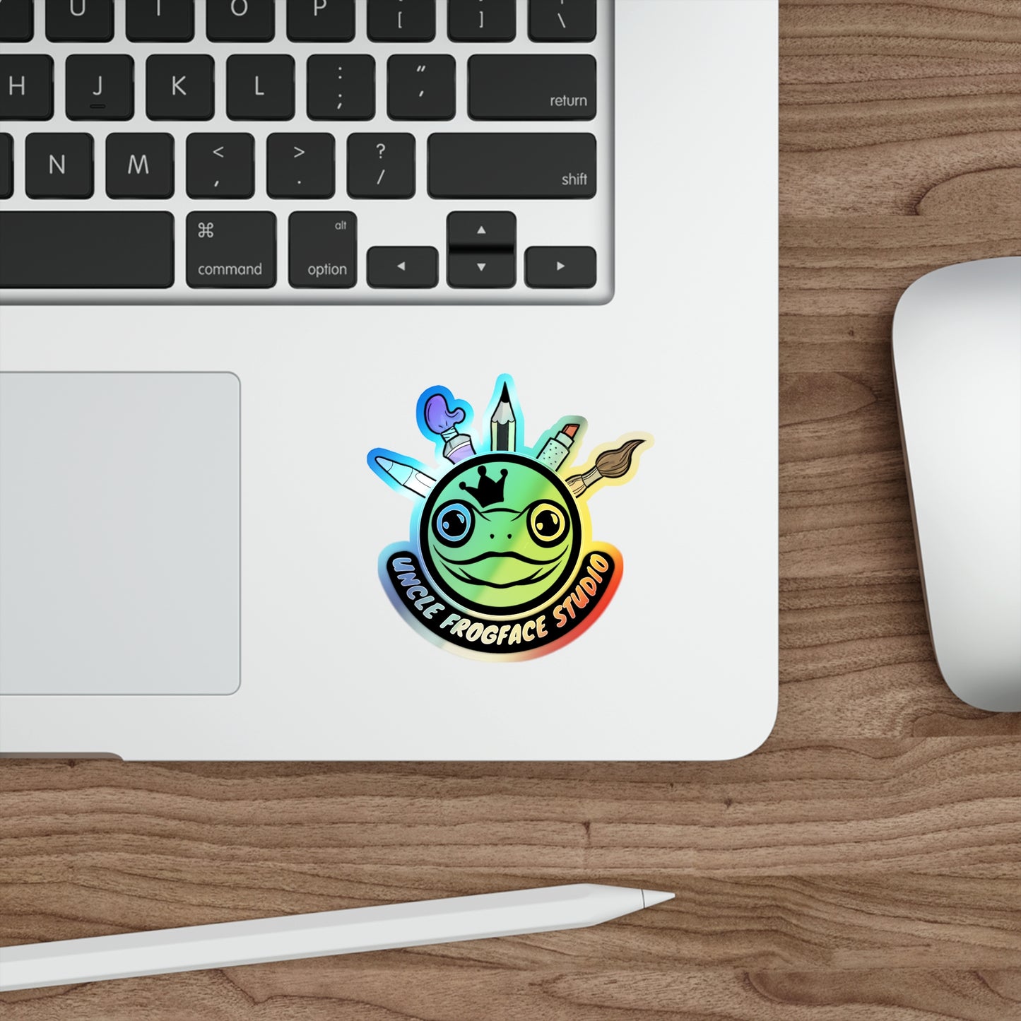 Uncle Frogface Studio Holographic Stickers